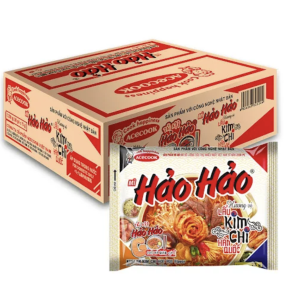 Thùng 30 gói Mì Hảo Hảo vị Lẩu Kim Chi Hàn Quốc 75g